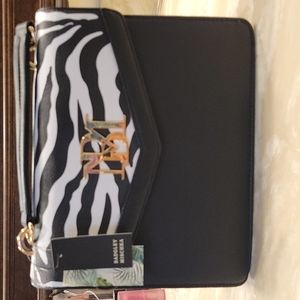 NWT Badgley Mischka Zebra Crossbody